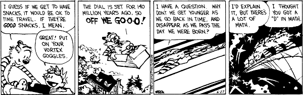 Calvin and Hobbes comic strip